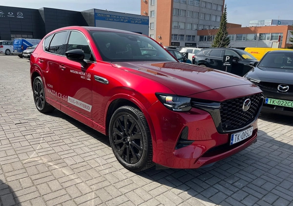 Mazda CX-60 cena 256900 przebieg: 15739, rok produkcji 2022 z Kielce małe 56